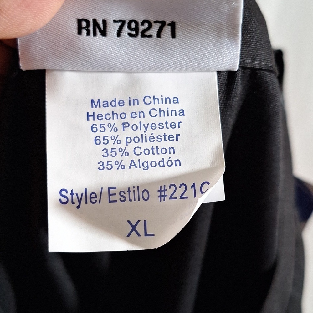 I'm The Daddy Navy Blue Spectrum Scrub Shirt M - Picture 6 of 6
